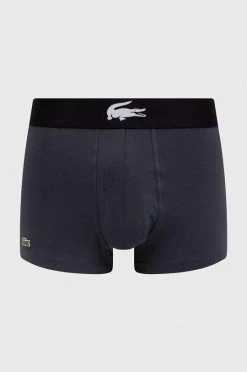 Ανδρικά Μπόξερ και σλιπ Μποξεράκια Lacoste 3-pack ναυτικό μπλε -Ρούχα Εκπτώσεις unnamed file 4501