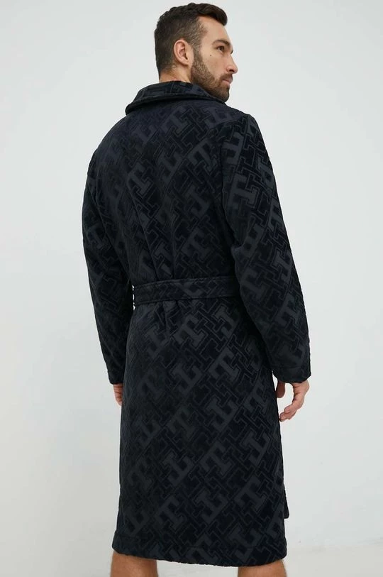 Ανδρικά Μπουρνούζια Βαμβακερό μπουρνούζι Tommy Hilfiger γκρι 3 Ανδρικά Μπουρνούζια Βαμβακερό μπουρνούζι Tommy Hilfiger γκρι - Image 3