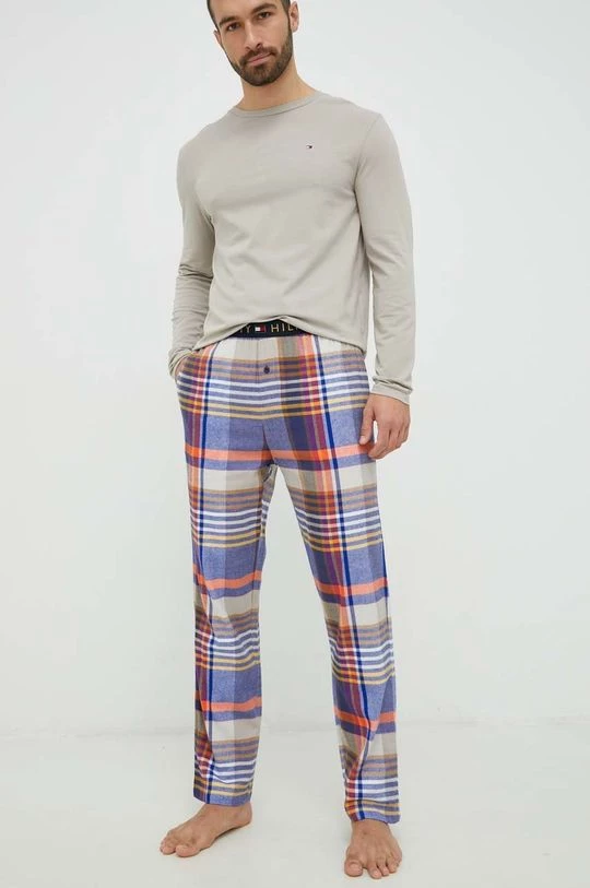 Ανδρικά Πιζάμα Πιτζάμα Tommy Hilfiger μπεζ 3 Ανδρικά Πιζάμα Πιτζάμα Tommy Hilfiger μπεζ - Image 3