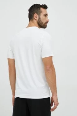 Ανδρικά Πιζάμα Μπλουζάκι πιτζάμας Calvin Klein Underwear άσπρο -Ρούχα Εκπτώσεις unnamed file 4629