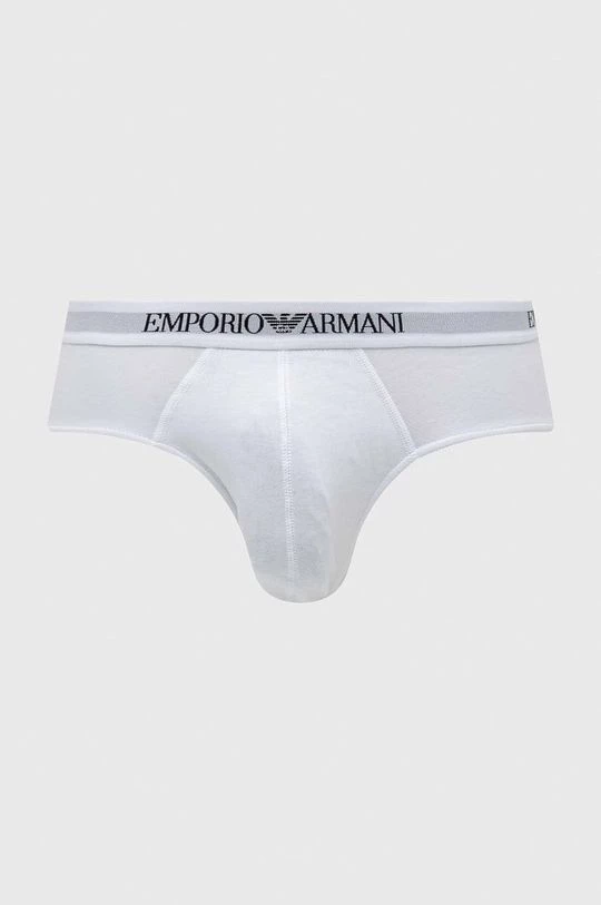 Ανδρικά Μπόξερ και σλιπ Βαμβακερό σλιπ Emporio Armani Underwear 3-pack σκούρο μπλε 4 Ανδρικά Μπόξερ και σλιπ Βαμβακερό σλιπ Emporio Armani Underwear 3-pack σκούρο μπλε - Image 4