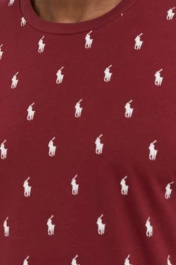 Ανδρικά Πιζάμα Βαμβακερή πιτζάμα μπλουζάκι Polo Ralph Lauren κάστανο -Ρούχα Εκπτώσεις unnamed file 4773