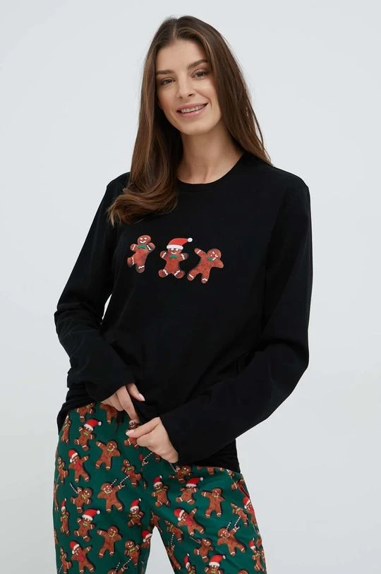 Γυναικεία Πιτζάμα Βαμβακερές πιτζάμες John Frank πολύχρωμο 3 Γυναικεία Πιτζάμα Βαμβακερές πιτζάμες John Frank πολύχρωμο - Image 3