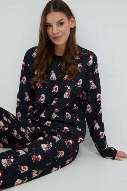 Γυναικεία Πιτζάμα John Frank μαύρο -Ρούχα Εκπτώσεις unnamed file 4801