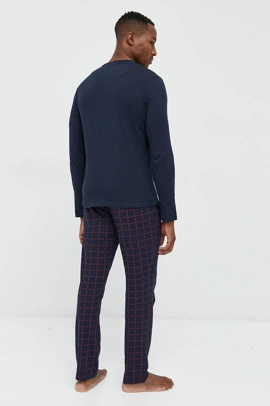 Ανδρικά Πιζάμα Βαμβακερές πιτζάμες Emporio Armani Underwear ναυτικό μπλε 2 Ανδρικά Πιζάμα Βαμβακερές πιτζάμες Emporio Armani Underwear ναυτικό μπλε - Image 2