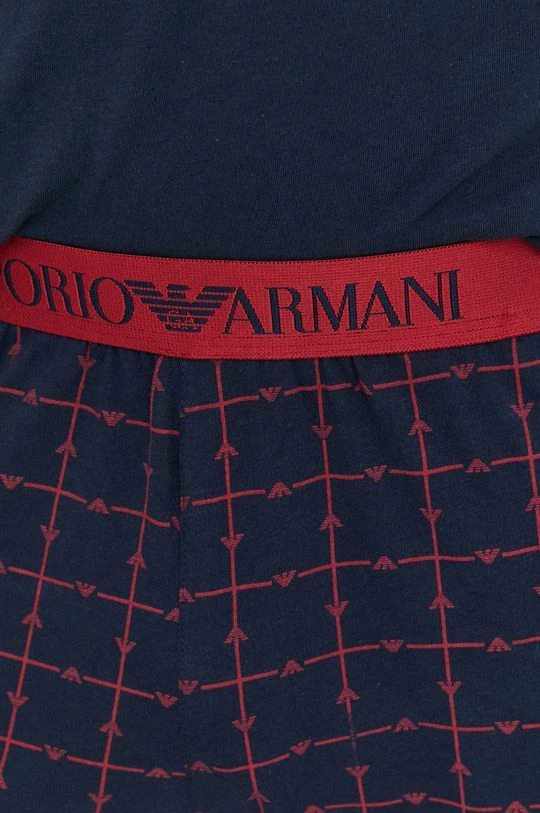 Ανδρικά Πιζάμα Βαμβακερές πιτζάμες Emporio Armani Underwear ναυτικό μπλε 6 Ανδρικά Πιζάμα Βαμβακερές πιτζάμες Emporio Armani Underwear ναυτικό μπλε - Image 6