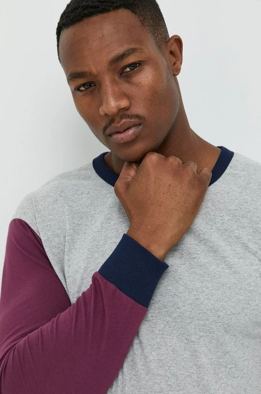 Ανδρικά Πιζάμα Βαμβακερές πιτζάμες United Colors Of Benetton γκρι 5 Ανδρικά Πιζάμα Βαμβακερές πιτζάμες United Colors Of Benetton γκρι - Image 5