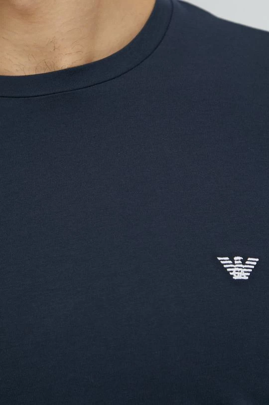 Ανδρικά Πιζάμα Βαμβακερές πιτζάμες Emporio Armani Underwear ναυτικό μπλε 6 Ανδρικά Πιζάμα Βαμβακερές πιτζάμες Emporio Armani Underwear ναυτικό μπλε - Image 6