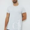 Ανδρικά Πιζάμα Μπλουζάκι πιτζάμας Calvin Klein Underwear ανοιχτό μπλε