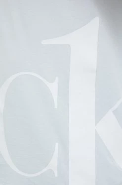 Ανδρικά Πιζάμα Μπλουζάκι πιτζάμας Calvin Klein Underwear ανοιχτό μπλε -Ρούχα Εκπτώσεις unnamed file 4983