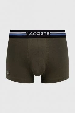 Ανδρικά Μπόξερ και σλιπ Μποξεράκια Lacoste 3-pack γκρι -Ρούχα Εκπτώσεις unnamed file 4987