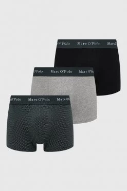 Ανδρικά Μπόξερ και σλιπ Μποξεράκια Marc O'Polo 3-pack πράσινο