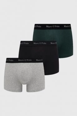 Ανδρικά Μπόξερ και σλιπ Μποξεράκια Marc O'Polo 3-pack πράσινο