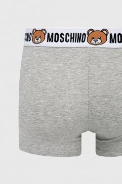 Ανδρικά Μπόξερ και σλιπ Μποξεράκια Moschino Underwear 2-pack γκρι 5 Ανδρικά Μπόξερ και σλιπ Μποξεράκια Moschino Underwear 2-pack γκρι -Ρούχα Εκπτώσεις unnamed file 5014