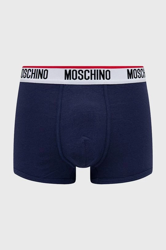 Ανδρικά Μπόξερ και σλιπ Μποξεράκια Moschino Underwear 2-pack ναυτικό μπλε 2 Ανδρικά Μπόξερ και σλιπ Μποξεράκια Moschino Underwear 2-pack ναυτικό μπλε - Image 2