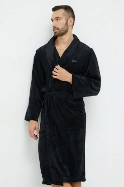 Ανδρικά Μπουρνούζια Μπουρνούζι Dkny μαύρο -Ρούχα Εκπτώσεις unnamed file 5038