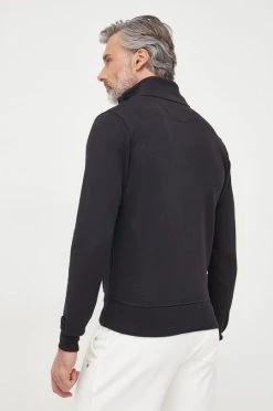 Ανδρικά Με φερμουάρ Μπλούζα Gant μαύρο, -Ρούχα Εκπτώσεις unnamed file 507