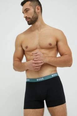 Ανδρικά Μπόξερ και σλιπ Μποξεράκια BOSS (3-pack) - Pack , χρώμα: μαύρο