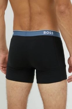 Ανδρικά Μπόξερ και σλιπ Μποξεράκια BOSS (3-pack) - Pack , χρώμα: μαύρο -Ρούχα Εκπτώσεις unnamed file 5075