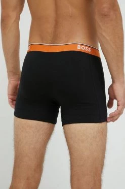 Ανδρικά Μπόξερ και σλιπ Μποξεράκια BOSS (3-pack) - Pack , χρώμα: μαύρο -Ρούχα Εκπτώσεις unnamed file 5076