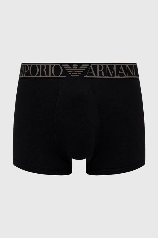 Ανδρικά Μπόξερ και σλιπ Μποξεράκια Emporio Armani Underwear μαύρο 1 Ανδρικά Μπόξερ και σλιπ Μποξεράκια Emporio Armani Underwear μαύρο