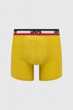 Ανδρικά Μπόξερ και σλιπ Μποξεράκια Levi's (3-pack) , χρώμα: πράσινο -Ρούχα Εκπτώσεις unnamed file 5162