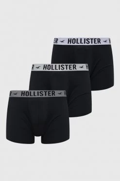 Hollister Co. Ανδρικά Μπόξερ και σλιπ #N/A Pack , χρώμα: μαύρο