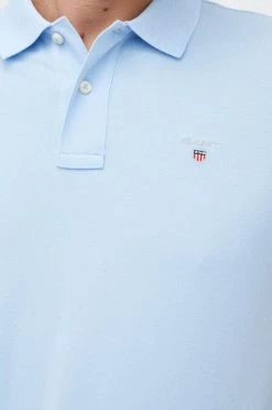 Ανδρικά Πόλο μπλουζάκια Πόλο Gant μπλε -Ρούχα Εκπτώσεις unnamed file 690