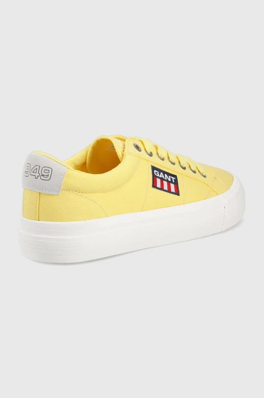 Ανδρικά Χαμηλά Πάνινα παπούτσια Gant Jacqo χρώμα: κίτρινο 2 Ανδρικά Χαμηλά Πάνινα παπούτσια Gant Jacqo χρώμα: κίτρινο - Image 2