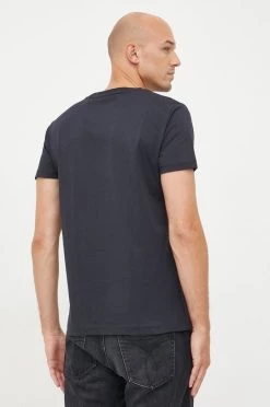 Ανδρικά Μπλουζάκια Βαμβακερό μπλουζάκι Gant μαύρο -Ρούχα Εκπτώσεις unnamed file 951