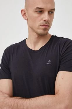 Ανδρικά Μπλουζάκια Βαμβακερό μπλουζάκι Gant λευκό -Ρούχα Εκπτώσεις unnamed file 984