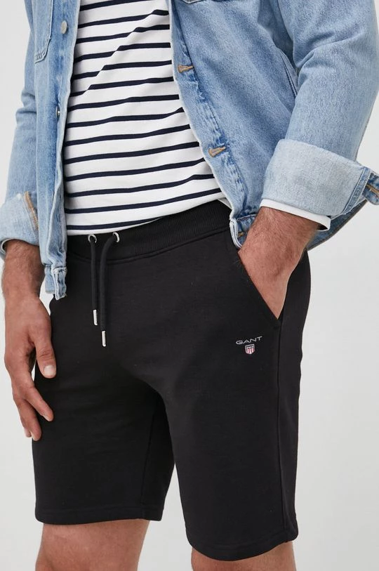 Ανδρικά Σορτς Gant μαύρο 2 Ανδρικά Σορτς Gant μαύρο - Image 2